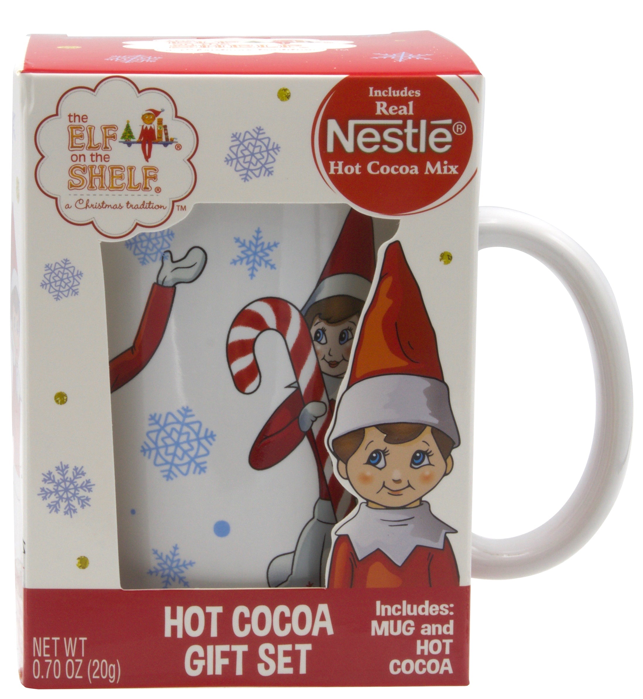 Hot Chocolate Bomb Mug Set - Elf on The Shelf