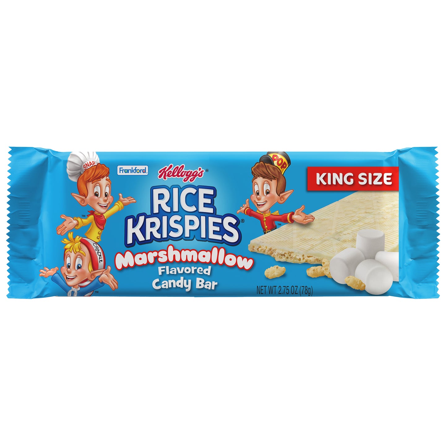 Rice Krispies Treats Marshmallow Snack Bars with Rainbow Candy Coated  Chocolate Pieces
