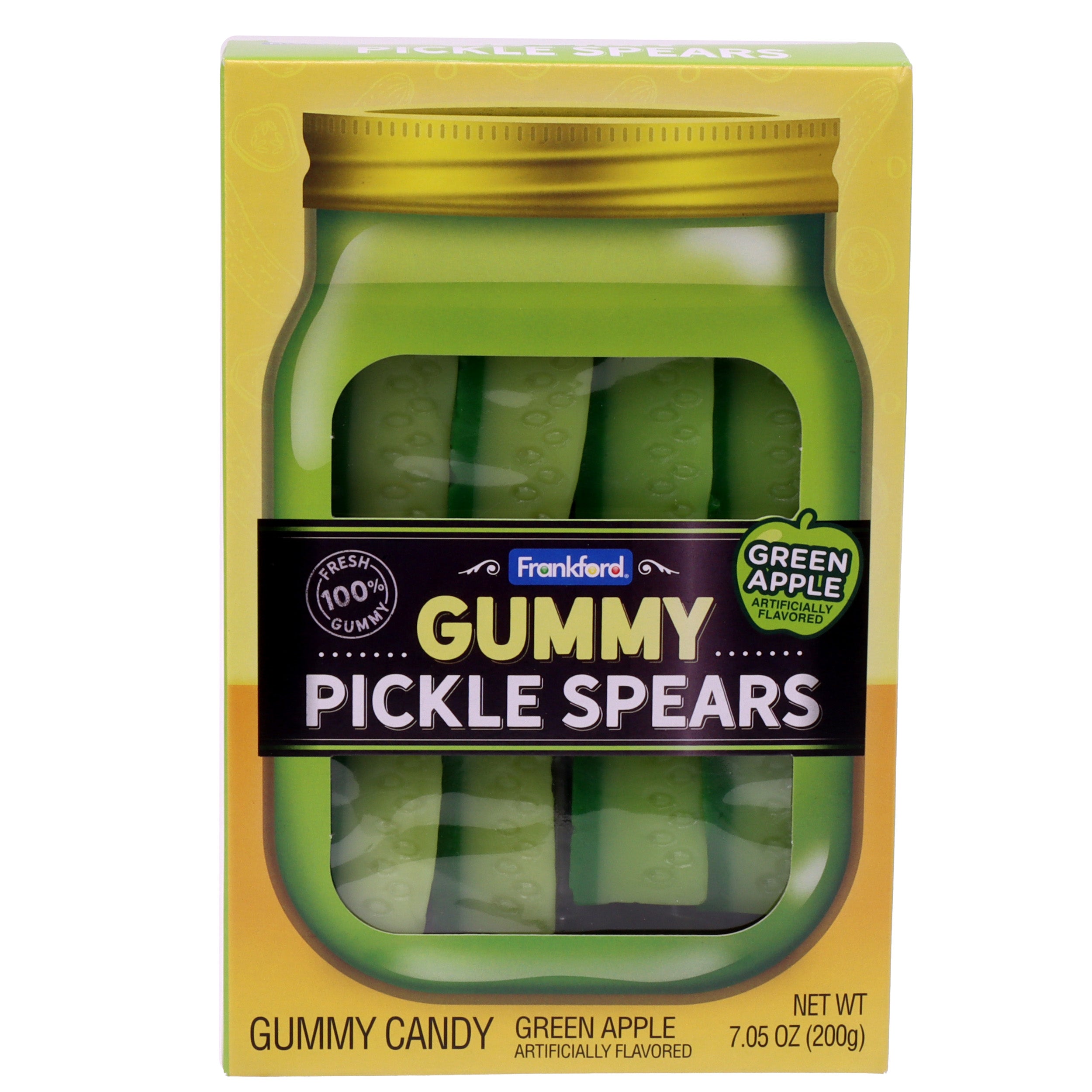 Frankford Giant Gummy Pickle Spears – Frankford Candy