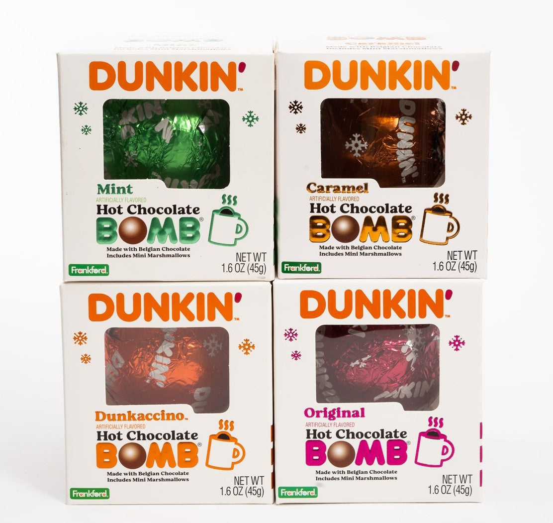 Dunkin' Hot Chocolate BOMB 4 Pack *Online Only*