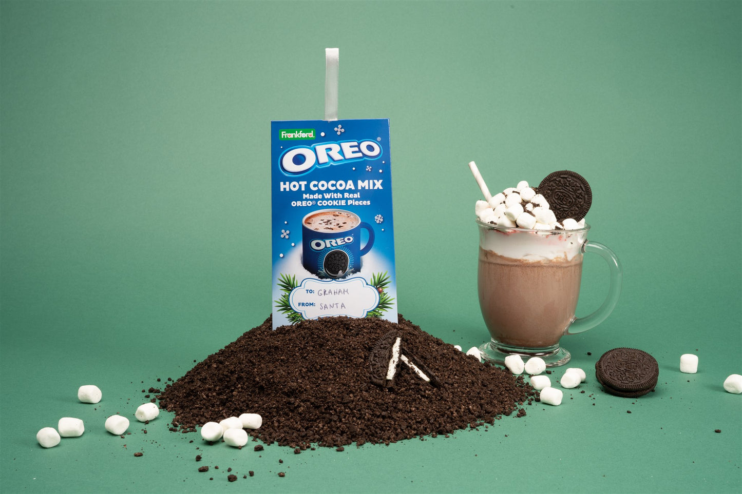 Oreo Hot Cocoa Ornament Gift, 12 Pack