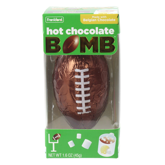 Frankford Candy Football Hot Chocolate BOMB®, 12 Pack