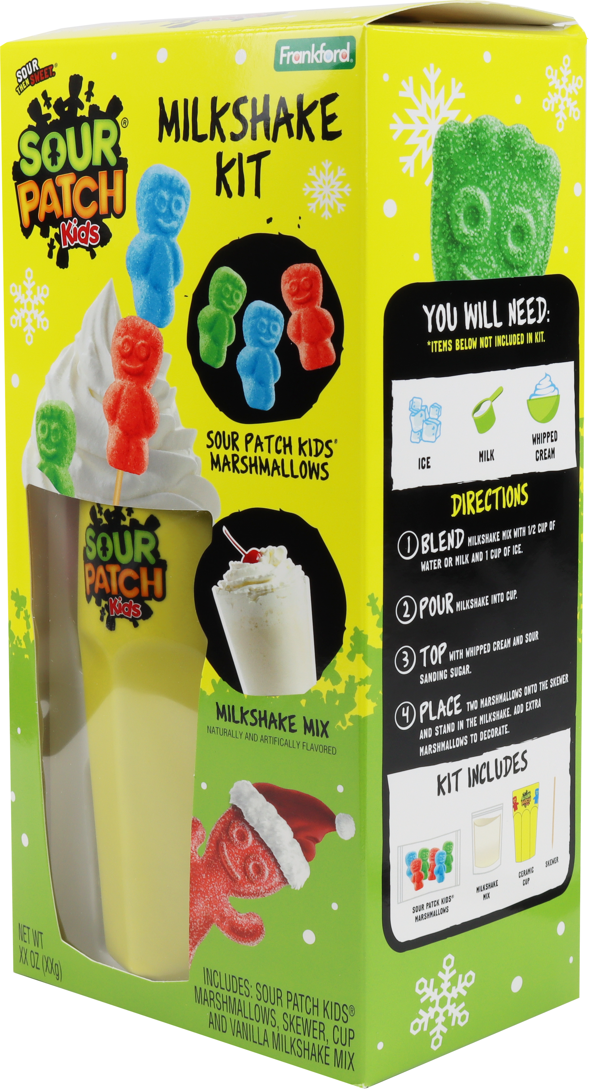 Sour Patch Kids Frankford Candy Ceramic Travel Mug Coffee Cup Silicone Grip