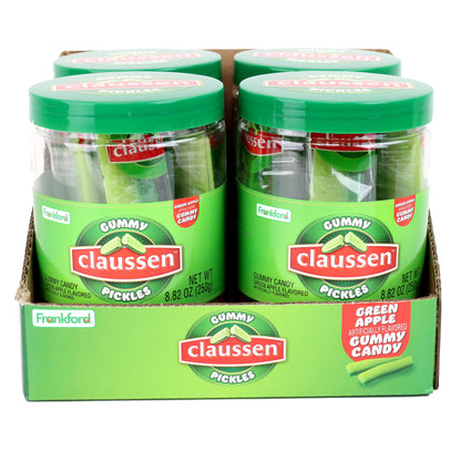 Claussen Jar of Gummy Pickle Spears, 2 Pack