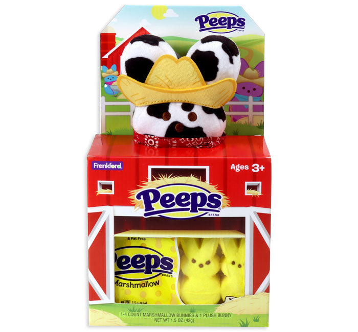 Peeps Farmhouse Bunny Plush Gift Set