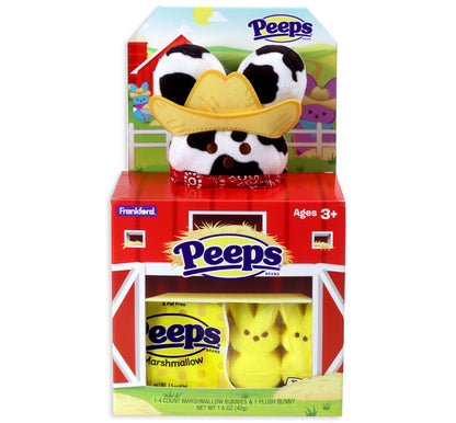 Peeps Farmhouse Bunny Plush Gift Set