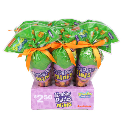 12 pack of Krabby Patties mini carrot bags