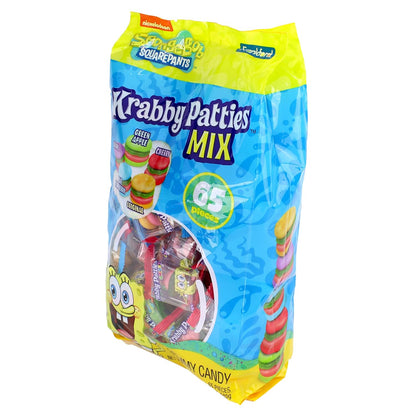 SpongeBob SquarePants Krabby Patties Gummy Burger Candy, 65 Count *Online Only*