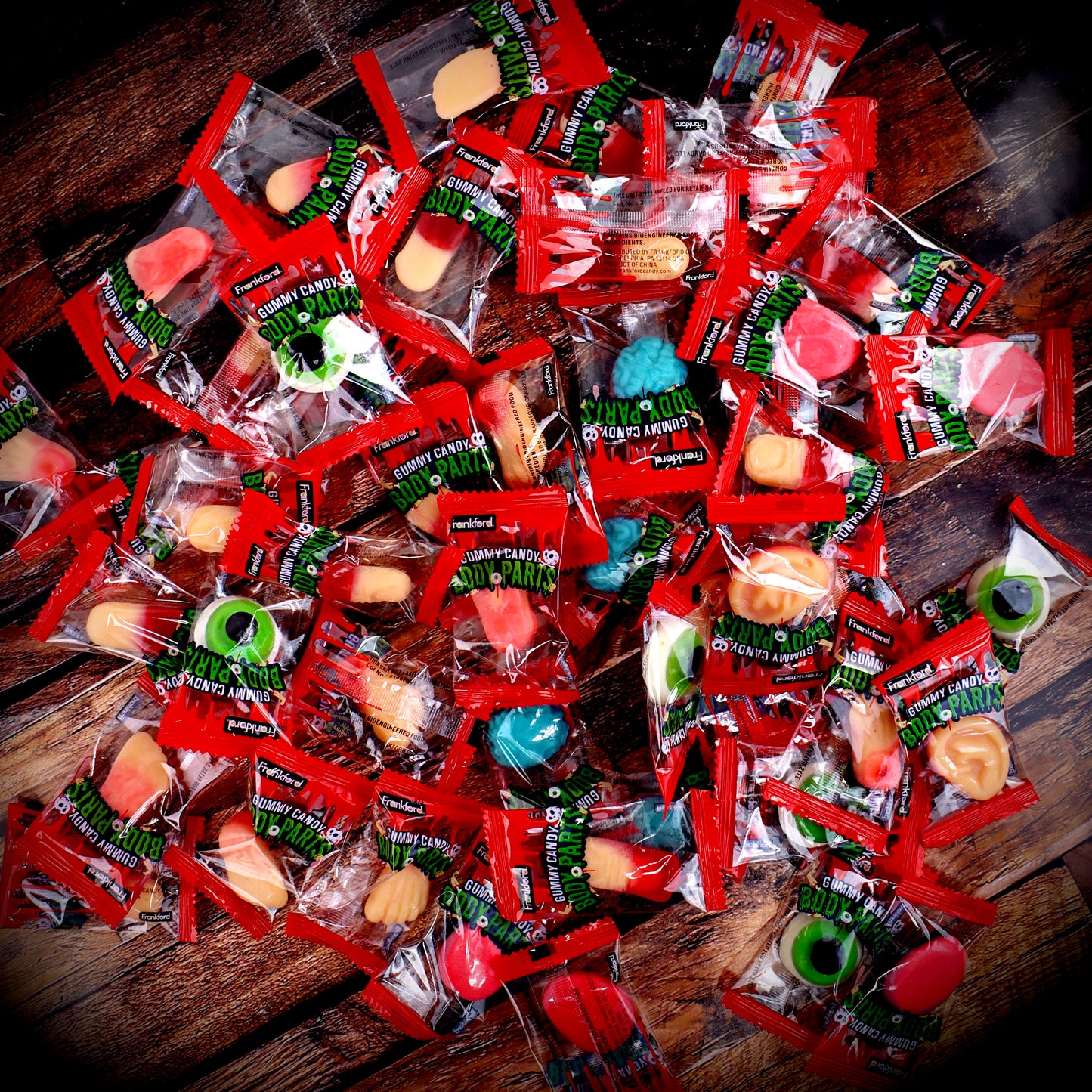 Frankford Gummy Body Parts Halloween Candy Platter