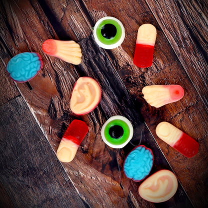 Frankford Gummy Body Parts Halloween Candy Platter