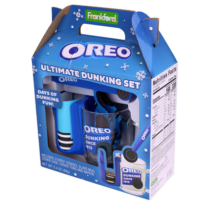 front of oreo dunk set tilted to the right 