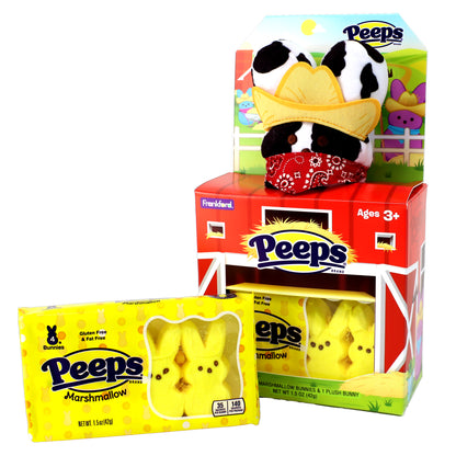 Peeps Farmhouse Bunny Plush Gift Set