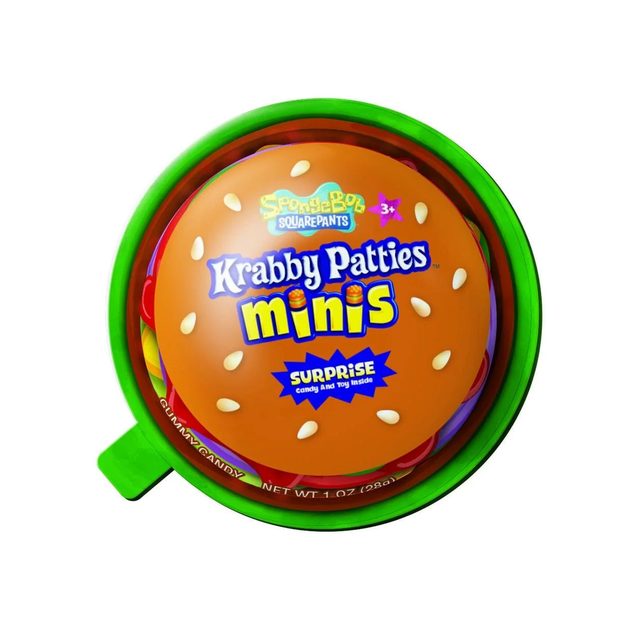 Top of krabby patties mini pack 