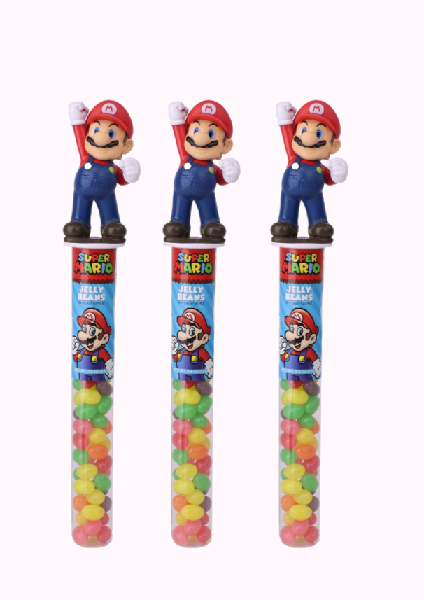 3 Super Mario™ Jelly Beans Tube Toppers