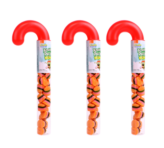 3 Krabby Patties tubes