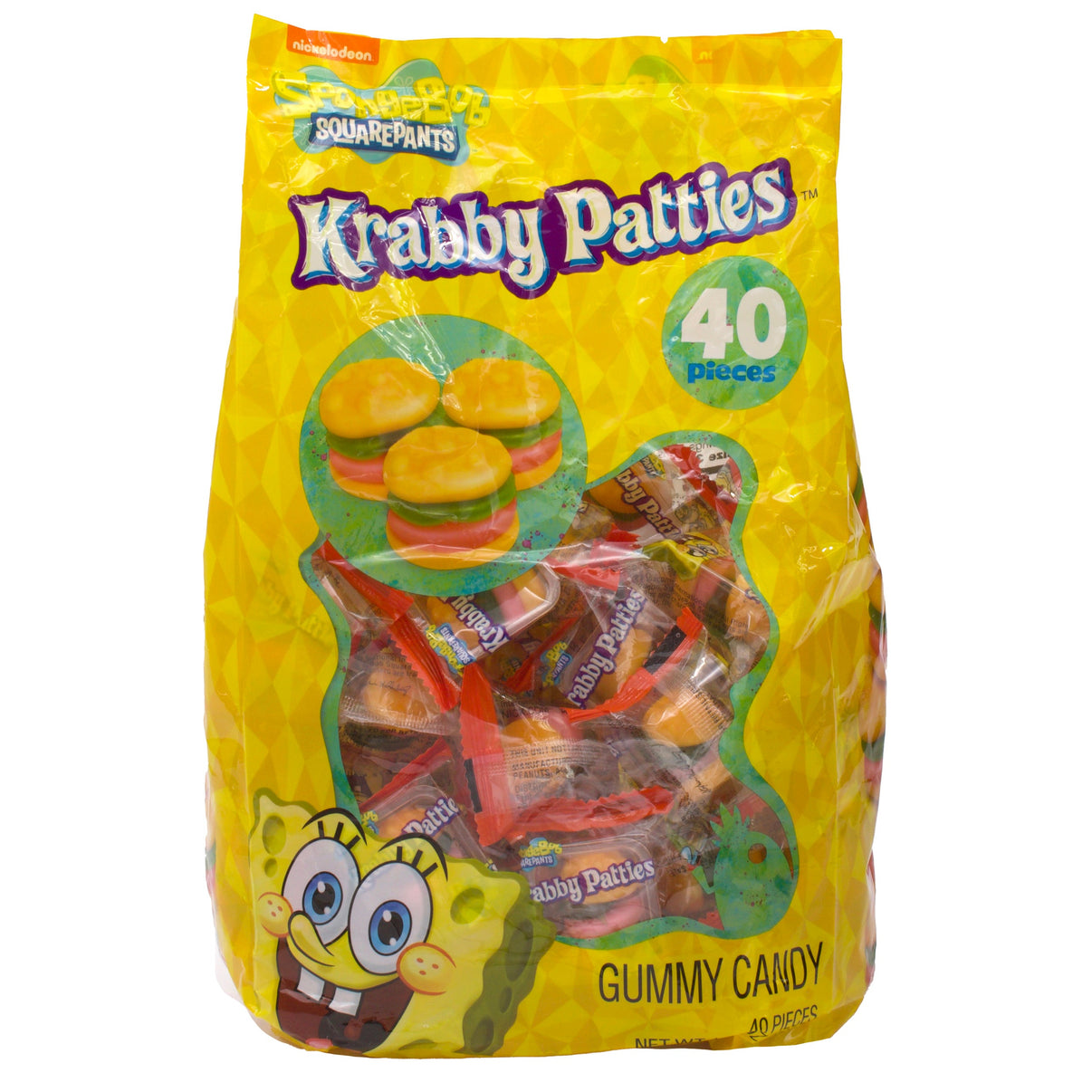 Spongebob Krabby Patties Original Gummy Candy Frankford Candy 9473