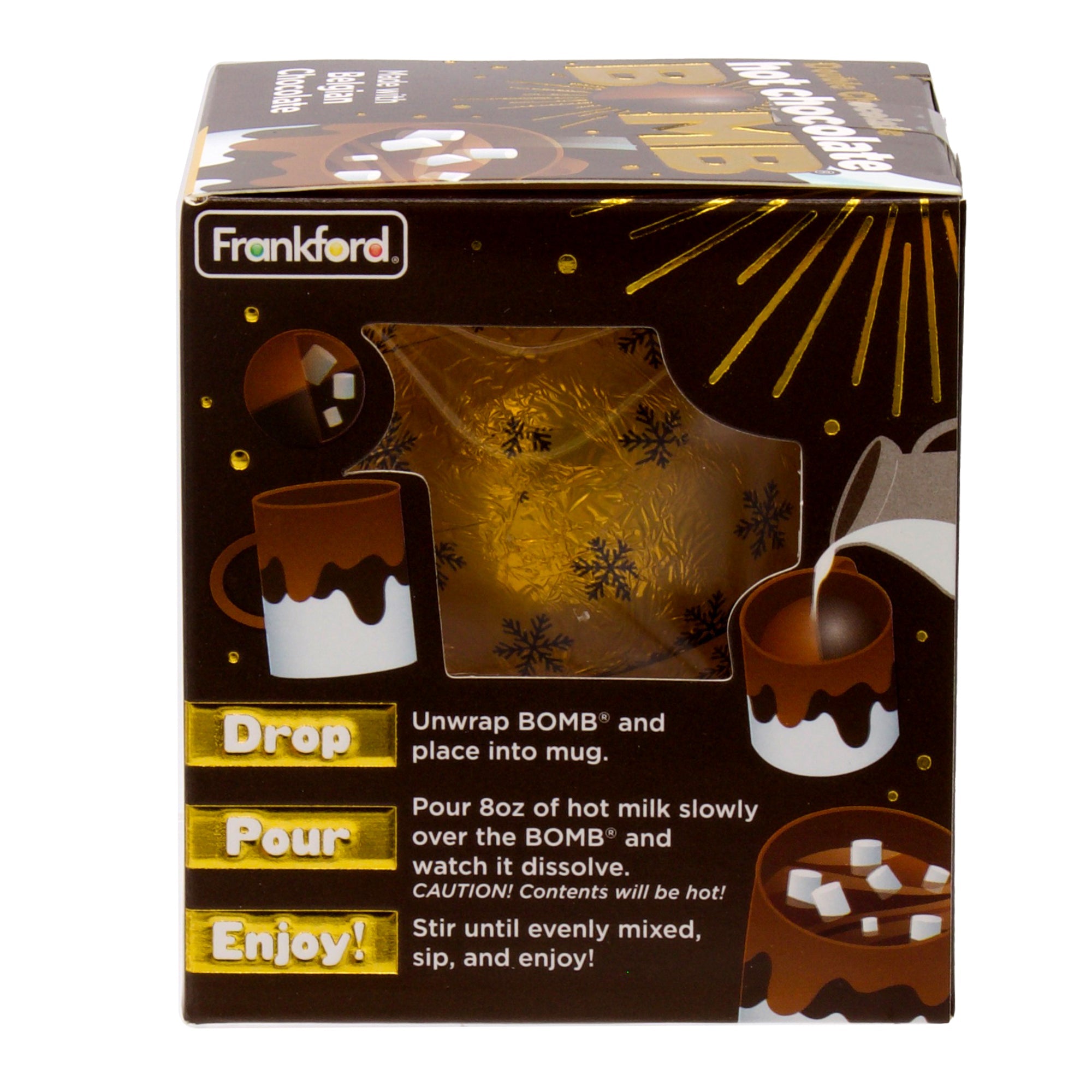 Double Chocolate Hot Chocolate BOMB® 12 Pack – Frankford Candy